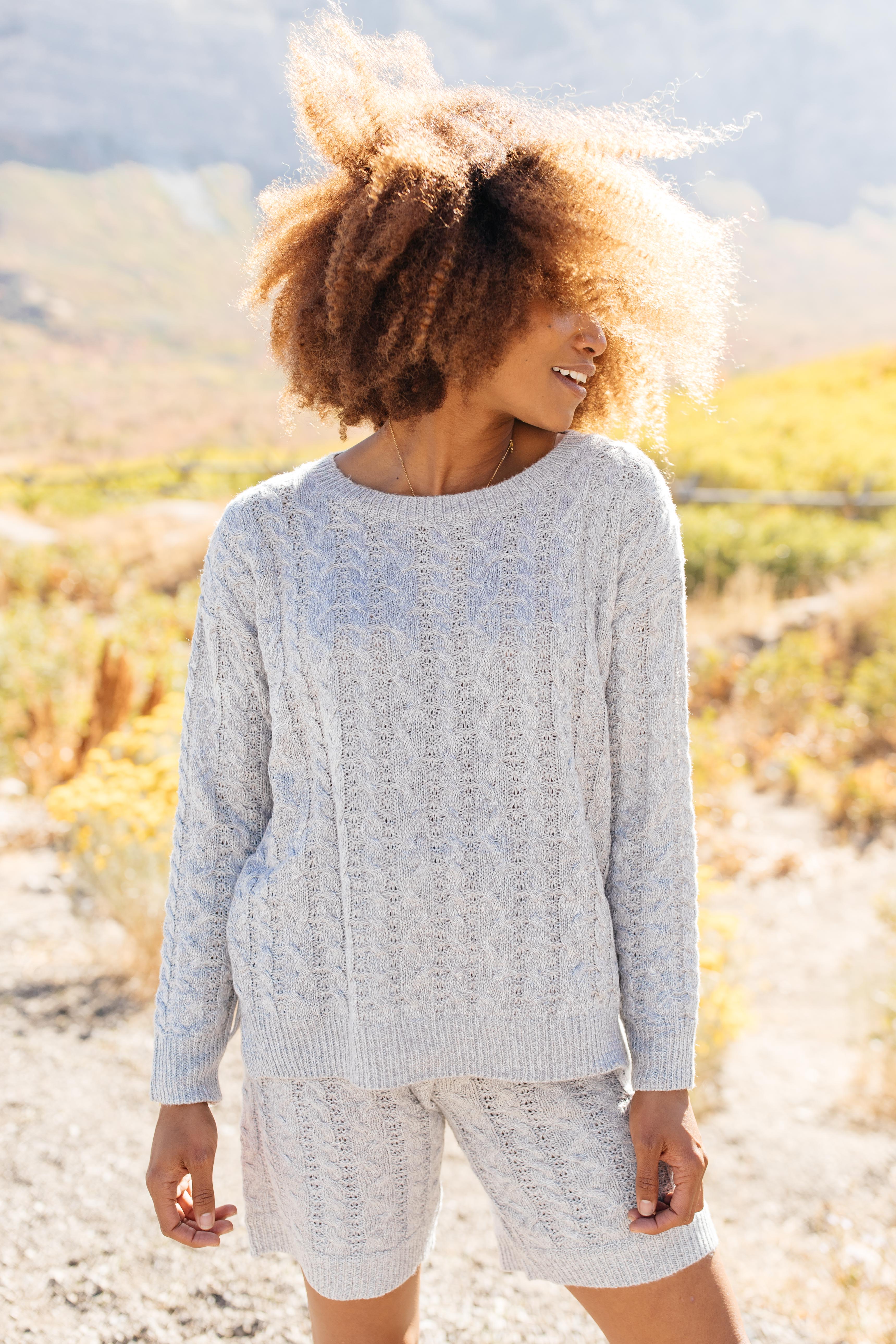 Camila Cable Knit Sweater